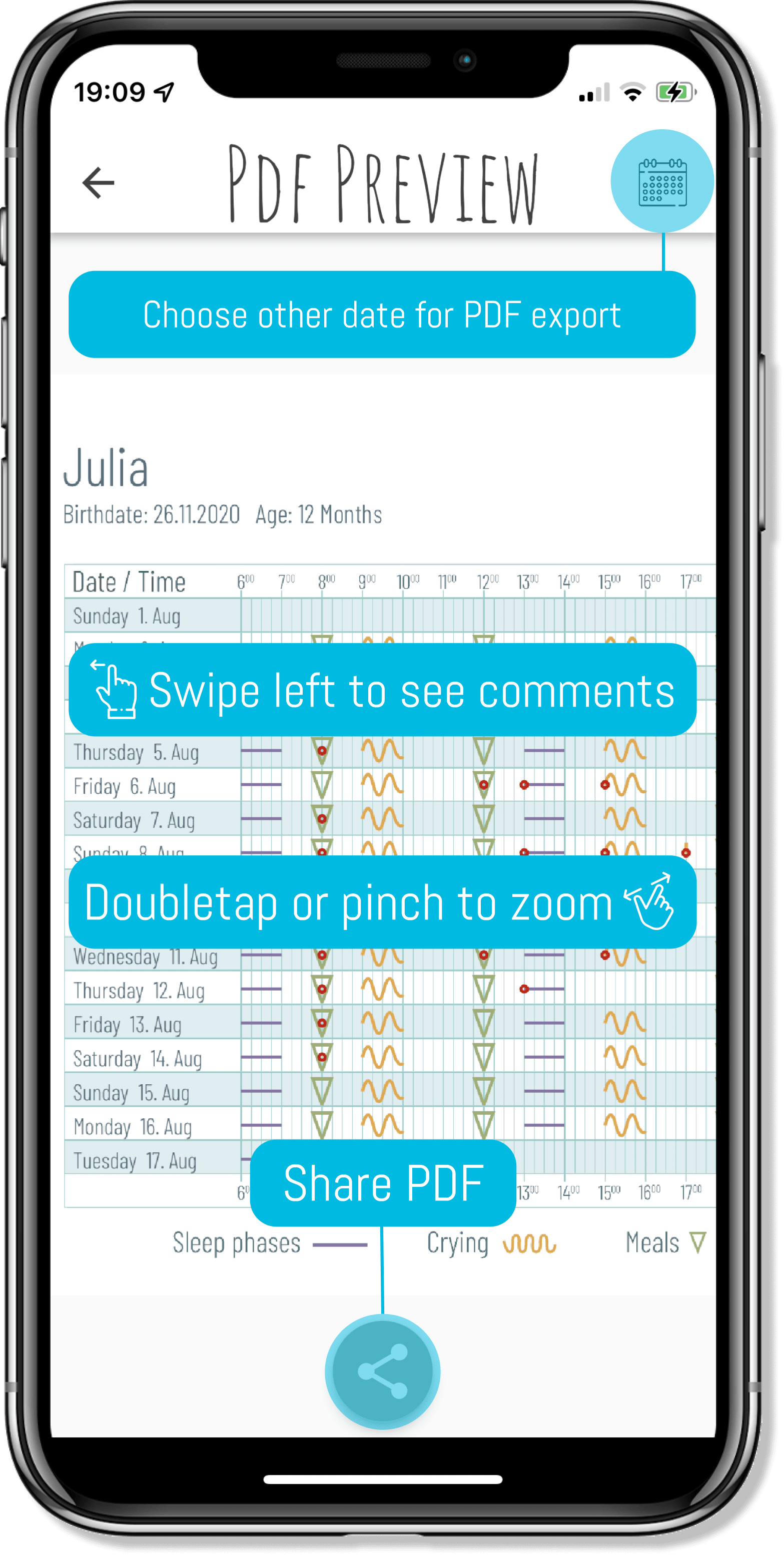 Stylized image of a mobile device.