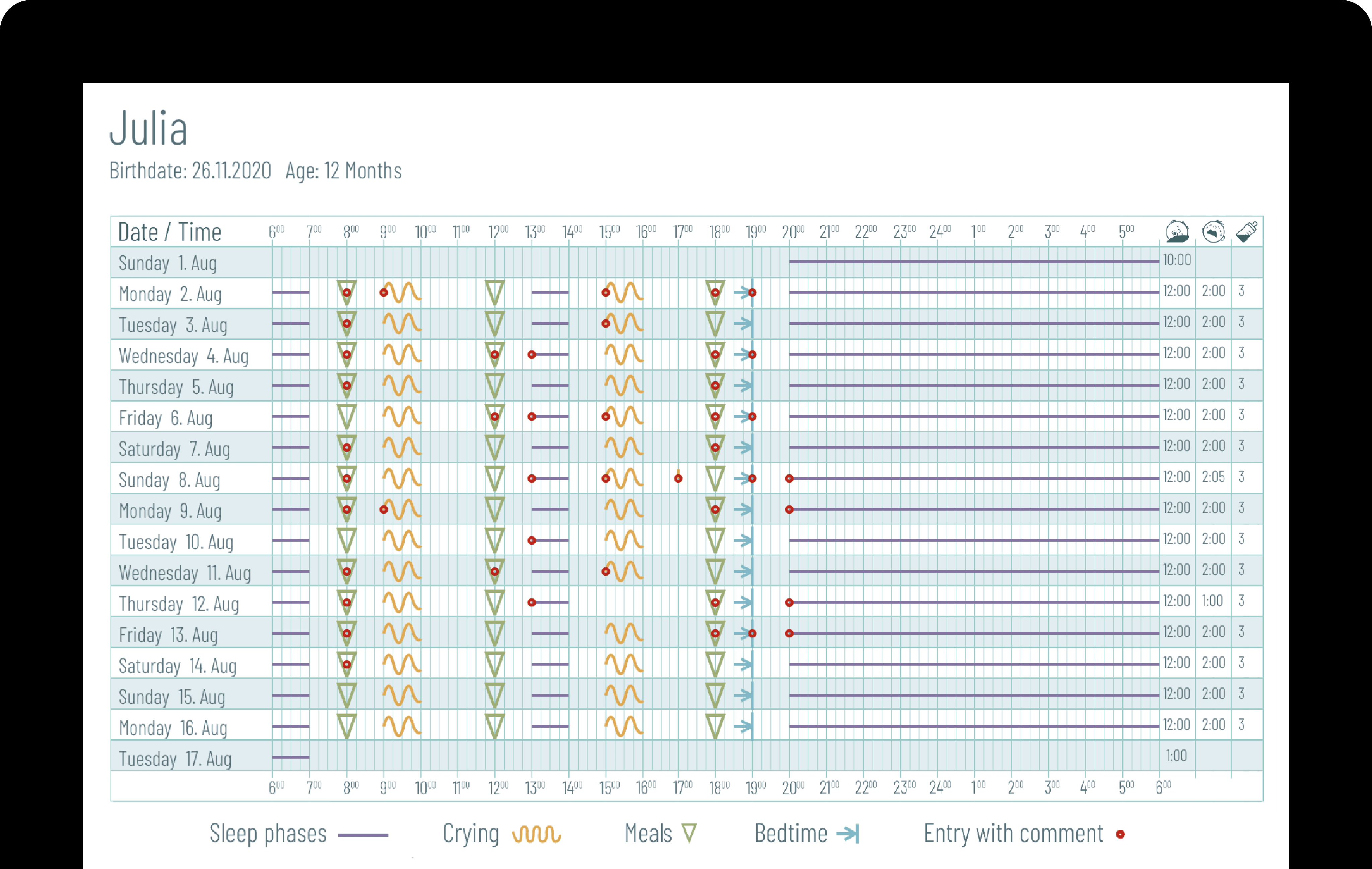 Stylized computer screen with exported PDF