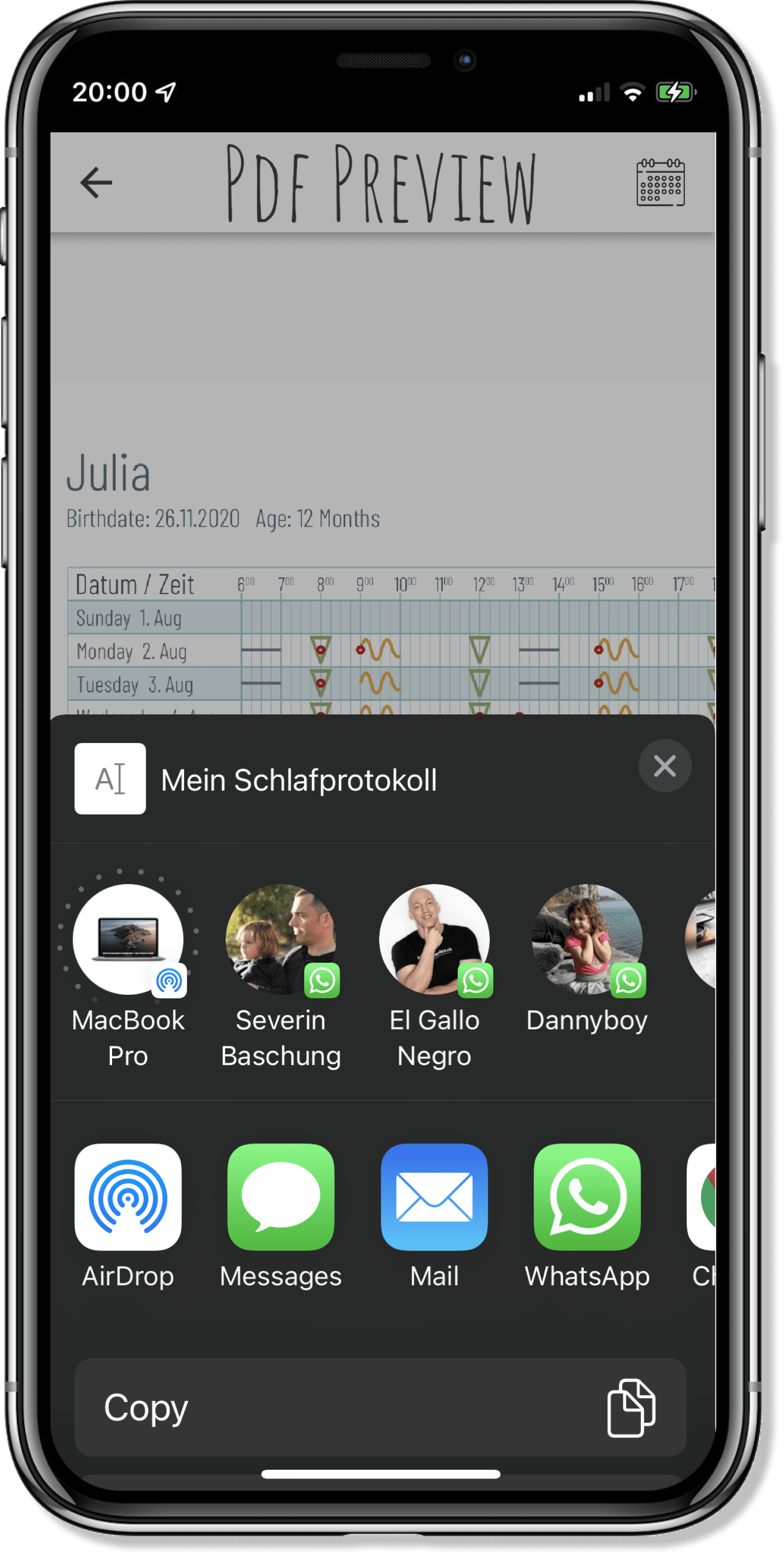 Stylized image of a mobile device.